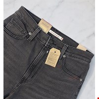 شلوار جین مام فیت ذغالی زنانه برند Levi’s